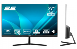 2E H2725B Black (2E-H2725B-01.EU) - 27 IPS / 2560×1440 / 100 Гц / AMD FreeSync