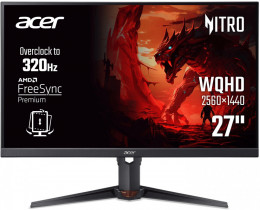 Acer Nitro XV270UF3bmiiprx Black (UM.HX0EE.323) - 27 IPS / 2560×1440 / 320 Гц / AMD FreeSync Premium / Pivot / HAS