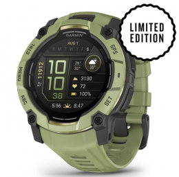 Garmin Instinct 3 50mm AMOLED Green with Fern Green Band (010-03020-02)  EU