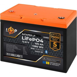 LogicPower 12.8V - 100 Ah (1280Wh) Smart BT (24662)