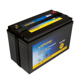 Vipow LiFePO4,12.8V-100Ah (LiFePO4128-100/80)