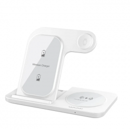 WUW-C250 3 in 1 desktop foldable wireless charger (WUW--C250)