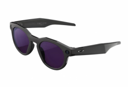 Oakley Meta HSTN Black Lens color Clear to Amethyst Transitions (OW8002-0251)