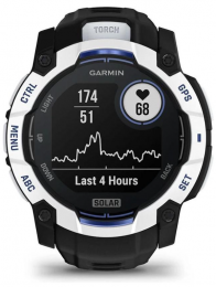 Garmin Instinct 3 50mm Solar Whitestone with Black Band (010-02935-03/43) EU