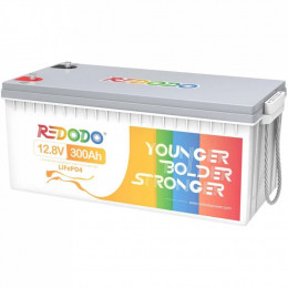Redodo LiFePO4 12V (12.8V/300Ah/3 840Wh) (R12V300-200-BASIC-4-A200)
