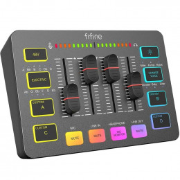 Fifine Sound Card Black (SC3)