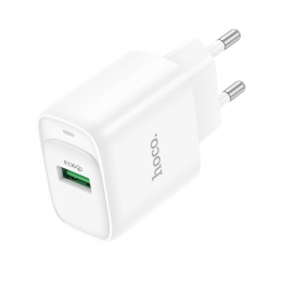 HOCO C140A Smart single port QC3.0 charger (6942007627795) White