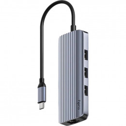 Cudy 6-in-1 USB 3.0 Type-C - 3xUSB, USB-C, HDMI, RJ-45 (UH606)