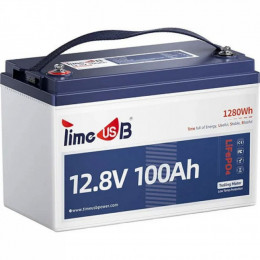 Timeusb LiFePO4 12V (12.8V/100Ah/1280Wh) (T12V100-100-TM-4-A100)