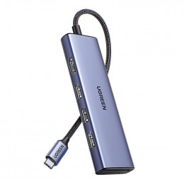 Ugreen CM511 USB 3.0 Type-C - 3xUSB 3.0, HDMI, PD, SD (20956A)