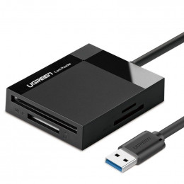 USB 3.0 SD/TF/CF/MS 4 в 1 кабель 0.5м CR125 Ugreen (30333)