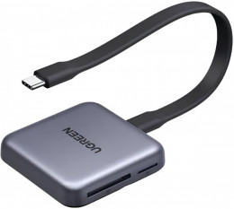 USB 3.2 Magnetic, USB-C SD/MicroSD UHS-II 312 МБ/с PD 100W CM898 Ugreen (65095)