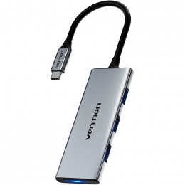 Vention 6 в 1 USB 3.0 Type-C - HDMI, 3xUSB 3.0, TF, Micro SD (TOOHB)