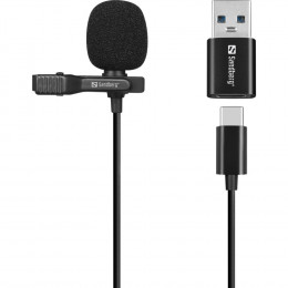 Sandberg Streamer USB Clip USB-A/USB-C (126-40)