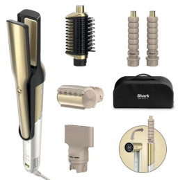 Shark Glam Sleek Straight Waves & Curls Multi-styler HD6051SEU