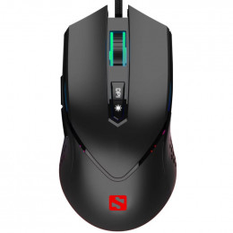 Sandberg Azazinator Mouse 6400 RGB Black (640-20)