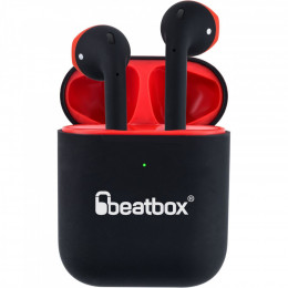 BeatBox PODS AIR 2 Wireless Сharging Black-Red (bbpair2wcbr)