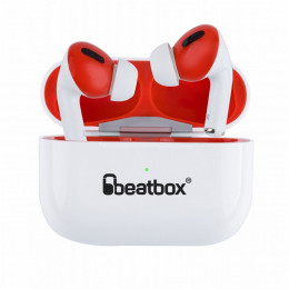 BeatBox PODS PRO 1 Wireless Charging White-Red (bbppro1wcwr)