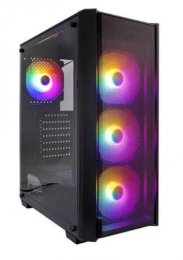 1STPLAYER X4-4F1 600W Black (X4-4F1-BK amp;PS-600FK)