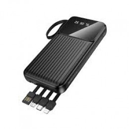 Borofone BJ76 Smart With 4 Cables 10000 mAh 10W Black (6941991120046)