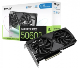 PNY GeForce RTX 5060 Ti VERTO OC Dual Fan (VCG5060T8DFXPB1-O)