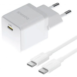 Baseus Wall Charger Palm Fast Charger 20W White Type-C to Type cable (P10111602213-01)