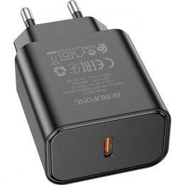 BOROFONE BA71A Power USB-C PD20W Black (6974443387957)