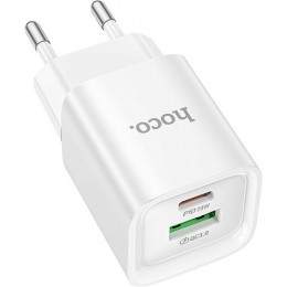 Hoco C147A Charm PD20W+QC3.0 White (6942007630276)