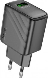Hoco CS21A Rich single port QC3.0 charger Black (6942007609883)
