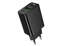 HOCO CS94A Leader PD20W+QC3.0 charger(EU) Black (6942007671101)