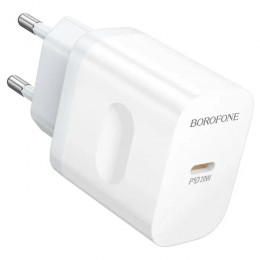 BOROFONE BA99A Breeze single port PD20W charger White (6941991121357)