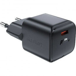 Acefast А73 mini USB-C 20W Fast Charger Black (6974316282648)