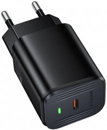 BOROFONE BAS84A Star single port PD25W charger (EU) Black (6941991126826)
