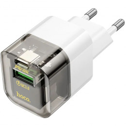 Hoco C131A PD30W QC3.0 Transparent Black (6942007609821)