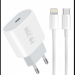 WUW T81L White + Type-C to Lightning cable (6972573335503)