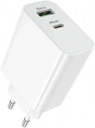 BOROFONE BA108A Stellar PD30W+QC3.0 charger (EU) White (6941991125379)