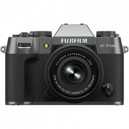 Fujifilm X-T50 + XC 15-45mm F3.5-5.6 Kit Charcoal silver (16828923)