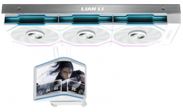 Lian Li Hydroshift II OLED Curved 360 TL White (G89.GHS2OLDC36TW.00)