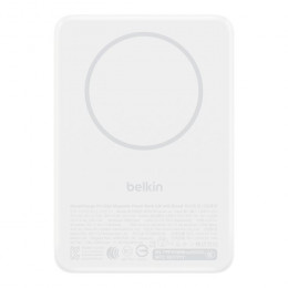 Belkin 10000мА·год, 30Вт PD/Qi2 15Вт, Magnetic Kickstand (BPD016HQWH)