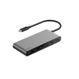Belkin USB-C 8в1 Ethernet Multiport Dock (INC024HQSGY)