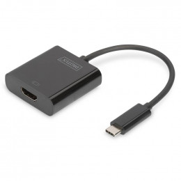Digitus HDMI - USB Type-C (F/M), 0.2 м, Black (DA-70852)