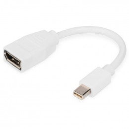 Digitus mini DisplayPort - DisplayPort (M/F), 0.15 м, White (DB-340405-001-W)
