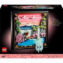 LEGO Art Японский пейзаж с цветом сакуры (31218)