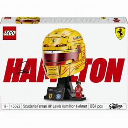LEGO Editions Formula 1 Шлем Льюиса Гамильтона из команды Scuderia Ferrari HP (43022)