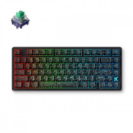 MCHOSE Jet 75 Hall Effect, Kailh Magnetic God, 8K, USB-A, RGB, Black Topographic (HW-JET75-10)