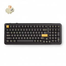 MCHOSE K99 V3, Icy Creamsicle, USB-A/WL/BT, RGB, чорно-жовта (HW-K99V3-7)