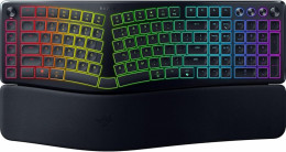 Razer Pro Type Ergo, 118key, USB-A/WL/BT, EN, RGB, чорний (RZ03-05440100-R3M1)