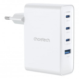 Choetech GaN PD100W 4Ports White (PD9002)
