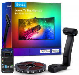 Govee H605C Envisual TV Backlight T2 with Dual Cameras 75-85, RGBIC, WI-FI/Bluetooth (H605C312)