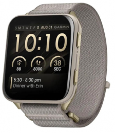 Garmin Venu X1 Soft Gold Titanium and French Grey Nylon (010-02980-33/08/09) EU